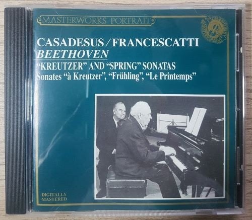 Beethoven – "Kreutzer" And "Spring" Sonatas CD, Gebruikt, Overige typen, Ophalen of Verzenden, Romantiek