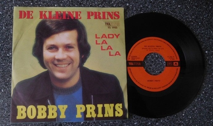 TELSTAR 1933 Bobby Prins - de kleine prins (vanaf € 13,50), Cd's en Dvd's, Ophalen of Verzenden, Zo goed als nieuw, 7 inch, Levenslied of Smartlap