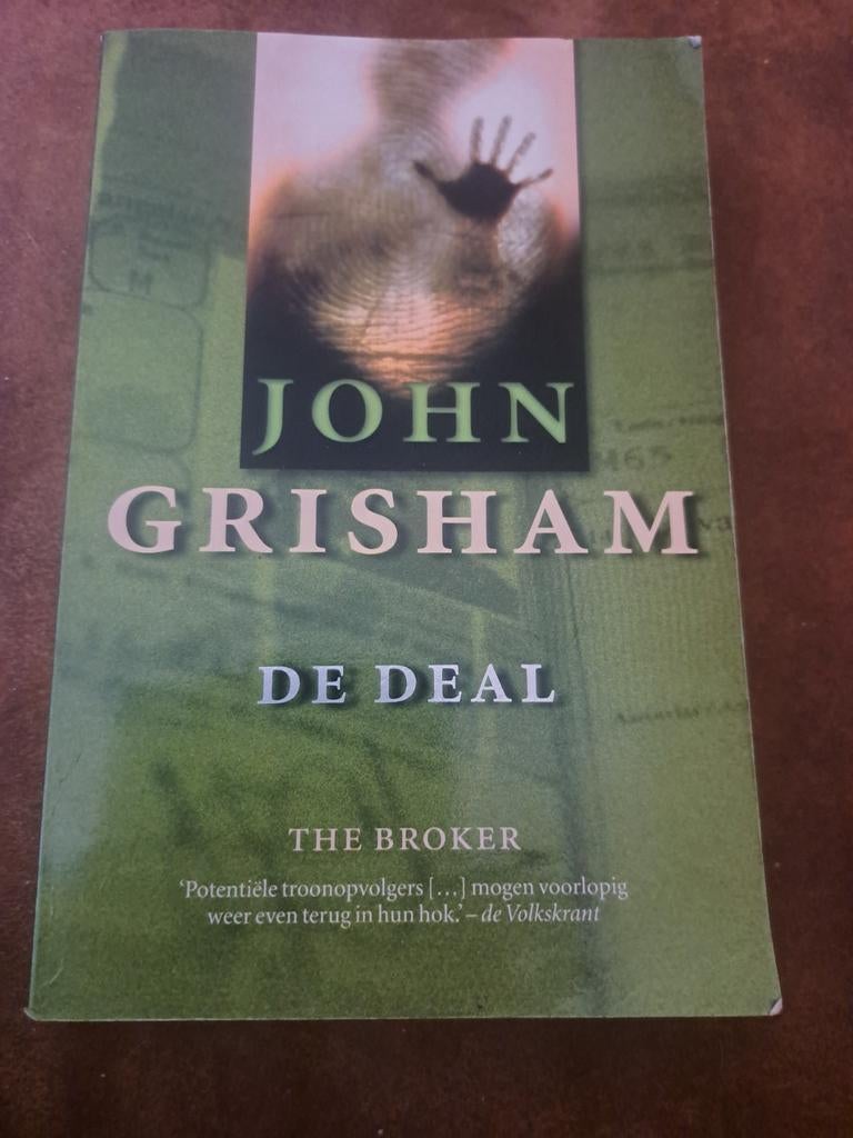 John Grisham - De Deal (The Broker), Ophalen of Verzenden, Gelezen, John Grisham, Nederland