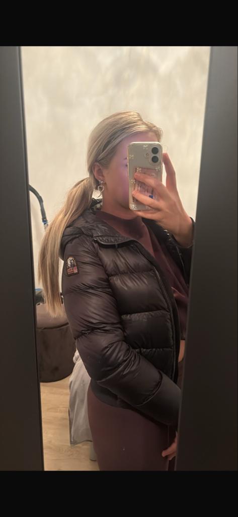 Parajumpers Sheen donsjas - Zwart, Kleding | Dames, Jassen | Winter, Ophalen, Zo goed als nieuw, Maat 36 (S), Zwart