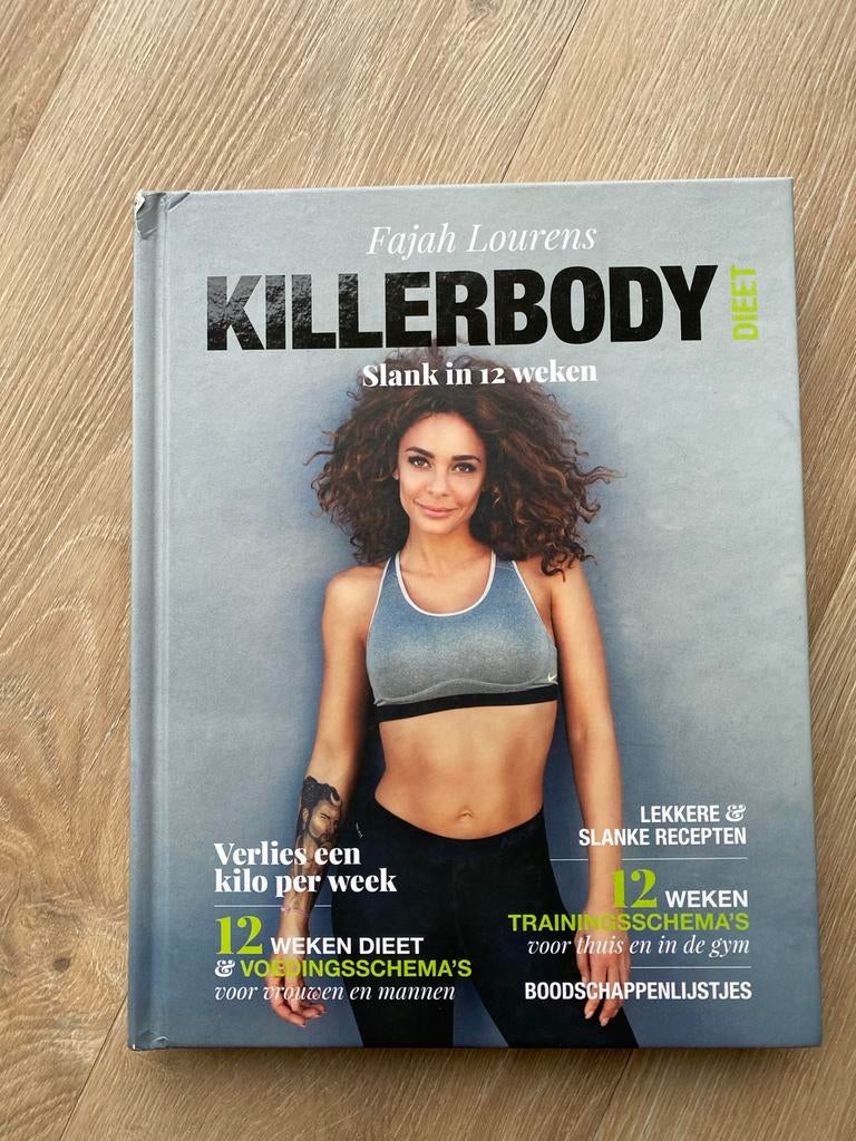 Killerbody Dieet: Slank in 12 weken - Fajah Lourens, Ophalen of Verzenden, Gelezen, Dieet en Voeding