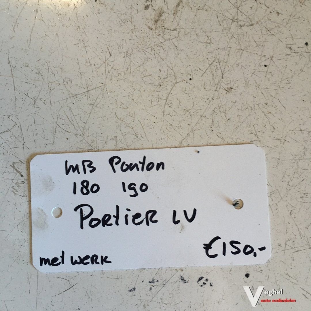 Mercedes Ponton 180 190 Portier Linksvoor met werk