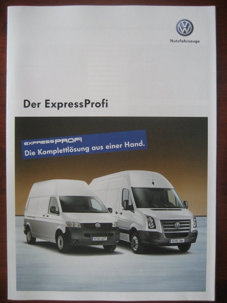 Volkswagen Der ExpressProfi Crafter Transporter (2008), Ophalen of Verzenden, Nieuw, Volkswagen