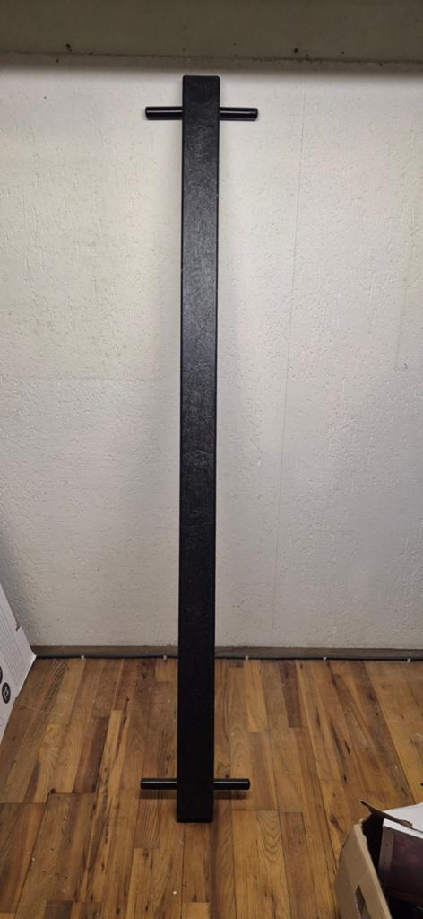 Turnbalk 2 meter, Sport en Fitness, Turnen, Ophalen, Gebruikt, Zwart, Materiaal