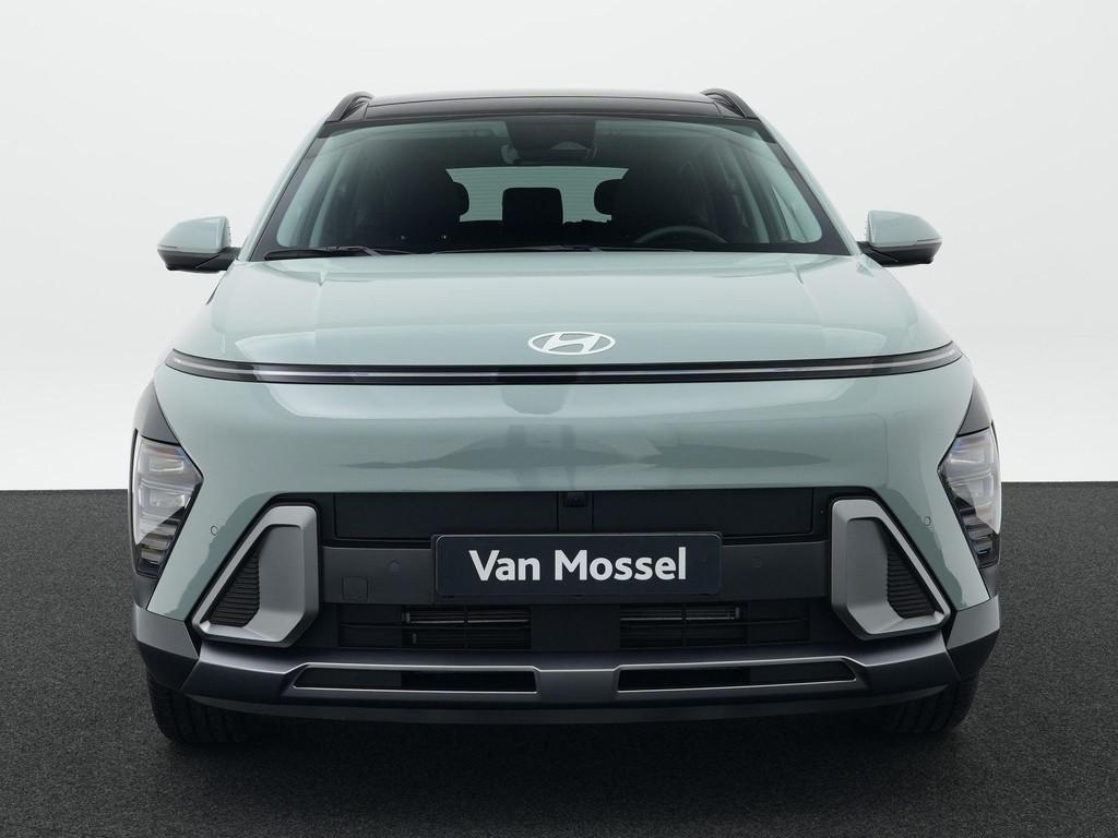 Hyundai Kona 1.6 GDI HEV Premium Sky | Panoramadak | Stoelve, Auto's, Hyundai, 137 pk, Met garantie (alle), Leder, Bedrijf