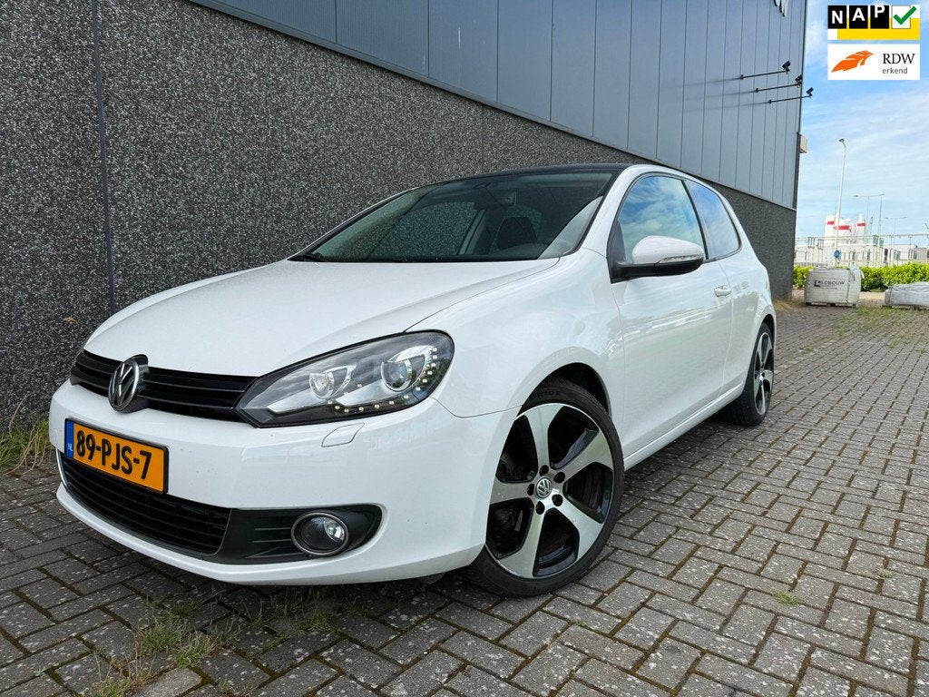 Volkswagen Golf 1.4 TSI Highline/Nieuwe APK en beurt! NL AUT, Auto's, Euro 5, Stof, Gebruikt, Zwart