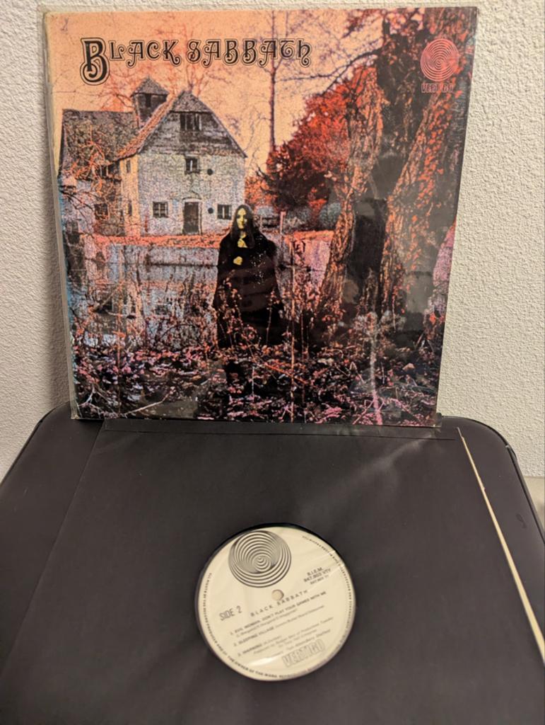 Black Sabbath - Black Sabbath ( vinyl lp), Cd's en Dvd's, Vinyl | Rock, Gebruikt, Ophalen of Verzenden, 1970 - 1979, 12 inch