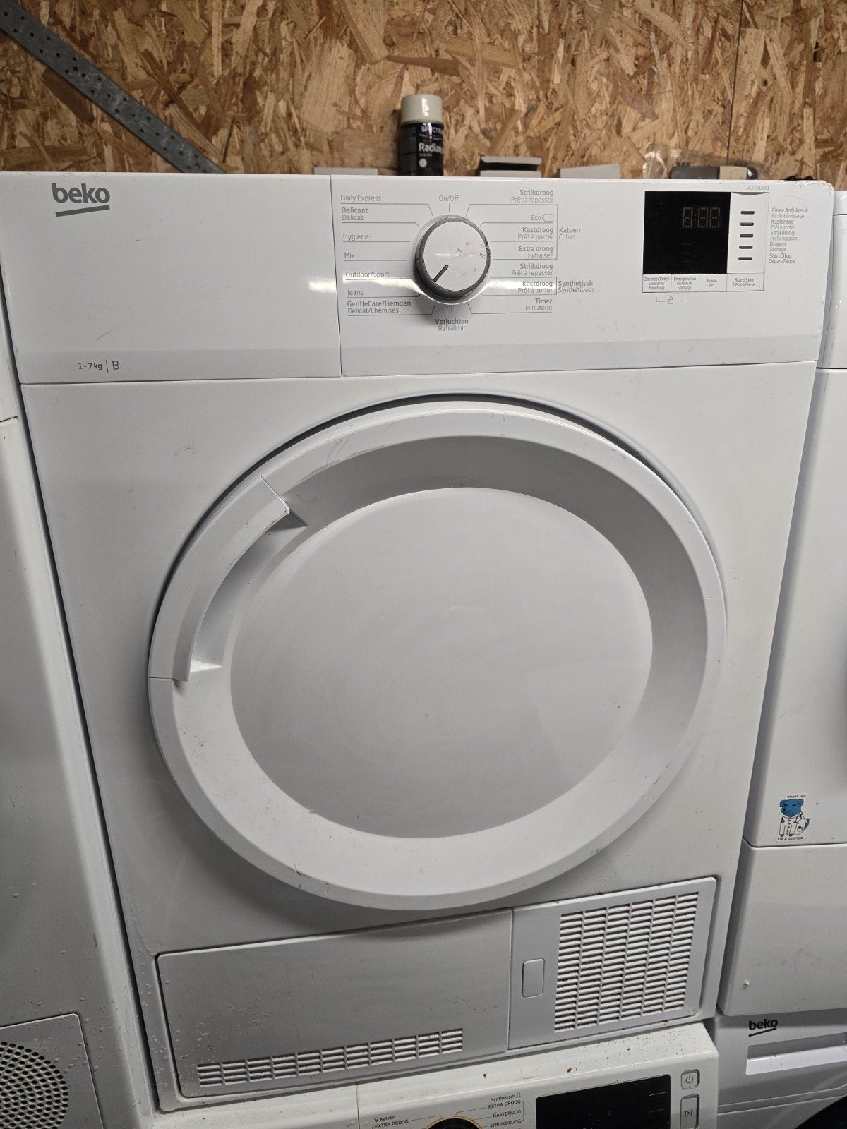 Beko condensdroger 7kg, 6 tot 8 kg, Beko, Beho, Beko