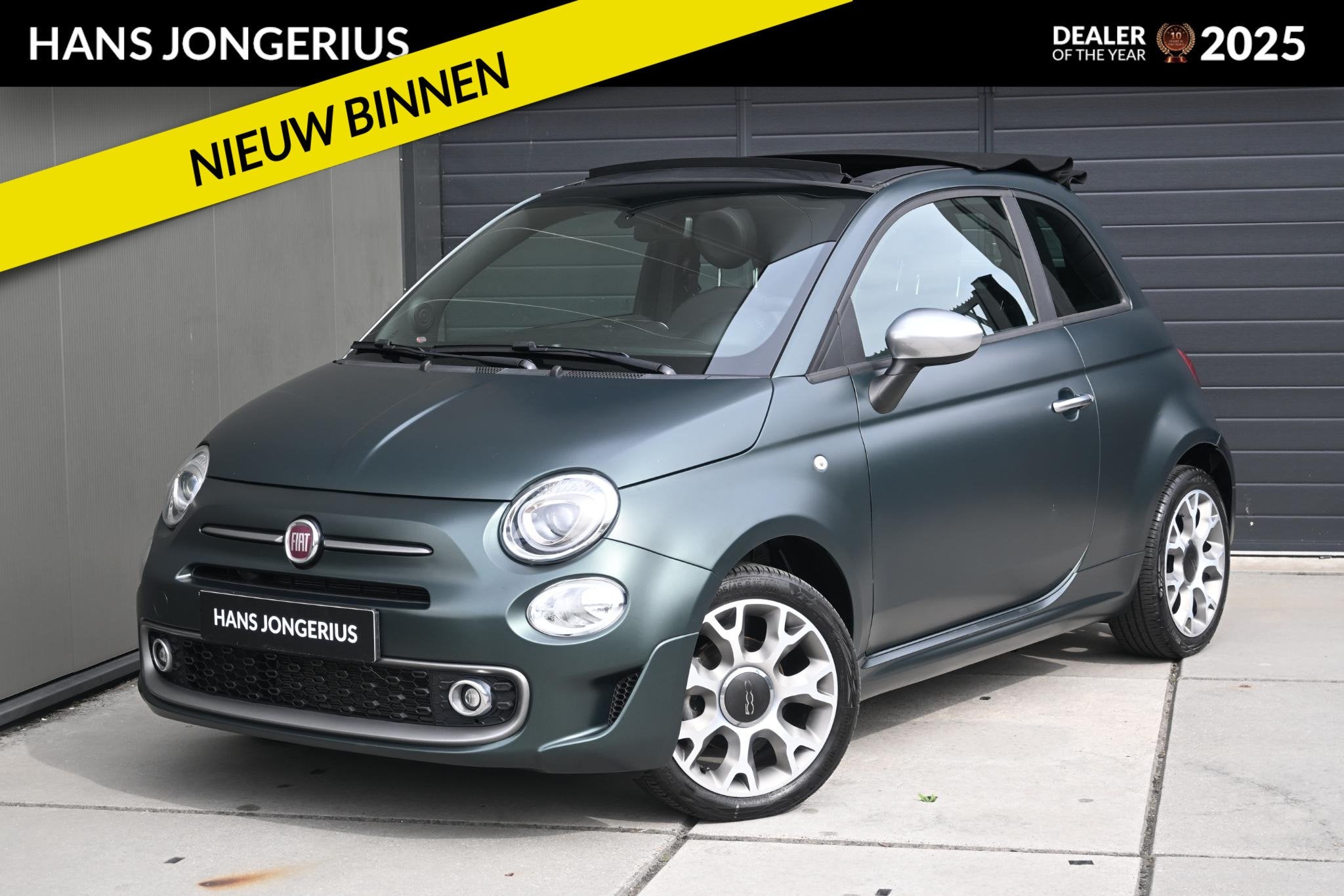 Fiat 500 C 1.0 Hybrid Launch Edition | CABRIO | BEATS AUDIO, Voorwielaandrijving, Stof, Euro 6, Cabriolet