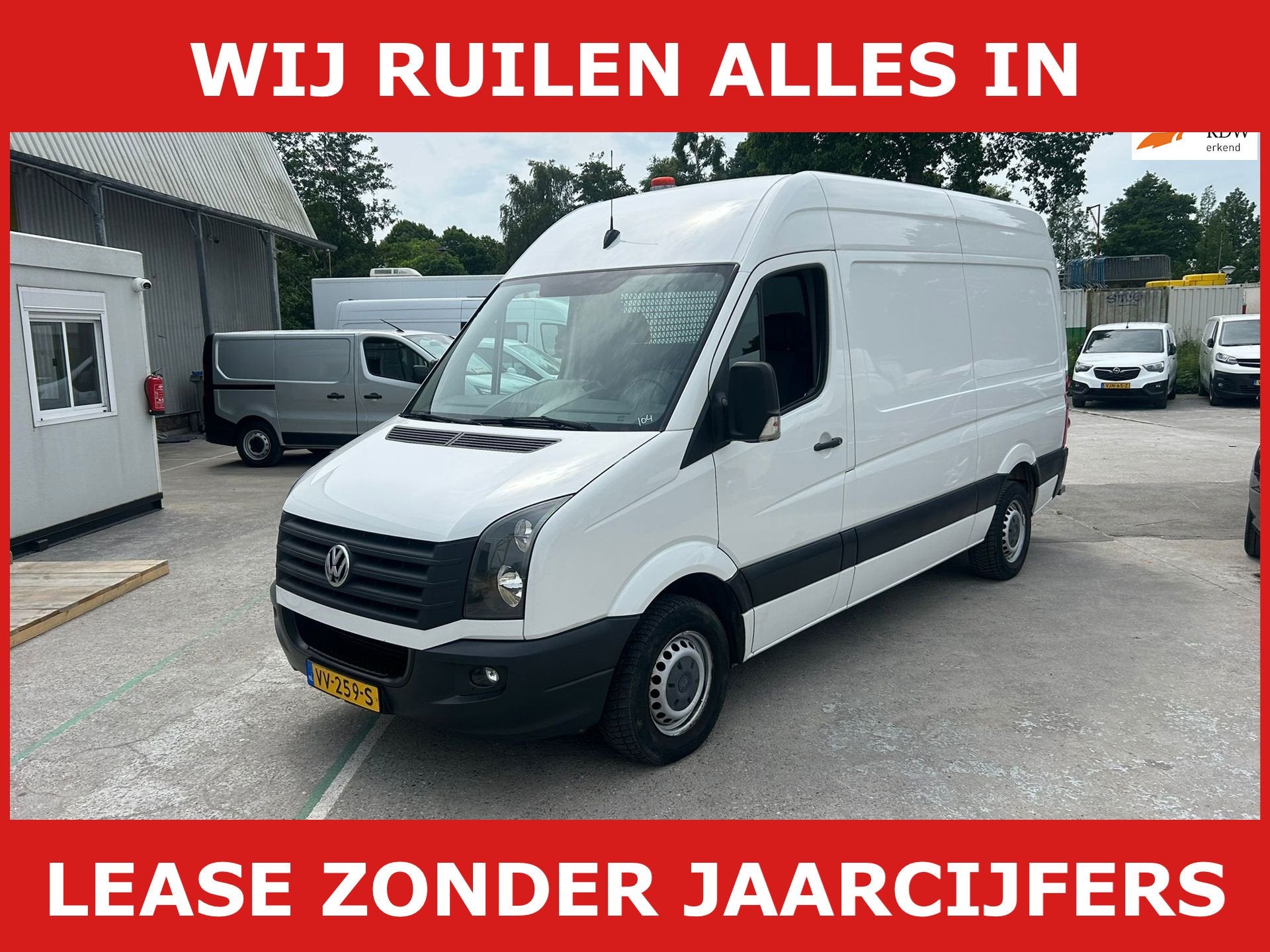 Volkswagen Crafter 35 2.0 TDI L2H3 3500 kg tekhaak omvormer, Auto's, Bestelauto's, Gebruikt, Euro 6, 4 cilinders, Volkswagen