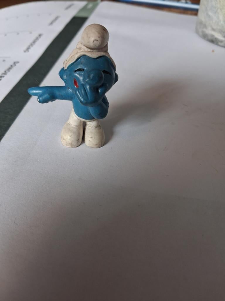 Lach smurf, Verzamelen, Smurfen, Ophalen of Verzenden, Zo goed als nieuw