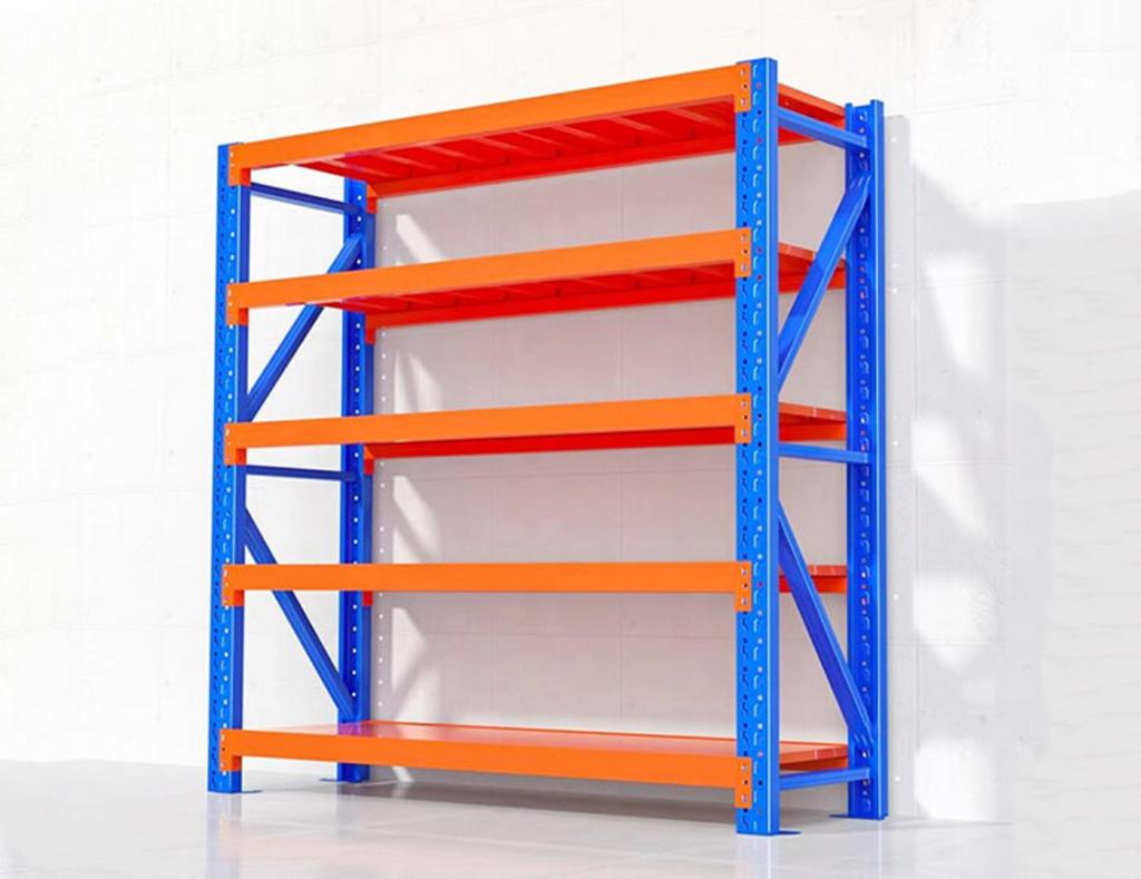 Magazijnstelling 200x200x60 cm – 800 kg draagvermogen, Kastenstraat, Nieuw, Ophalen of Verzenden, Kasten