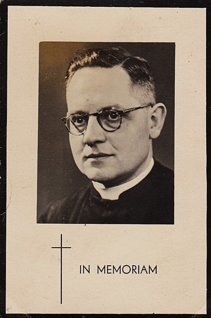 BP-PASTOOR-JOSEPHUS G.H.M-SCHREURS-HAELEN-DEURNE-MEIJEL, Ophalen of Verzenden, Bidprentje