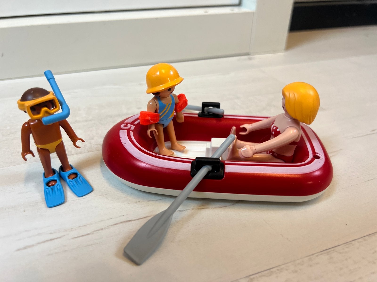 Playmobil 5439 toeristen met boot, Ophalen of Verzenden, Zo goed als nieuw