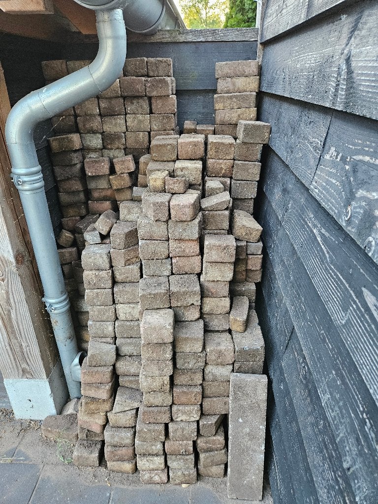 Bestrating, Ophalen, Gebruikt