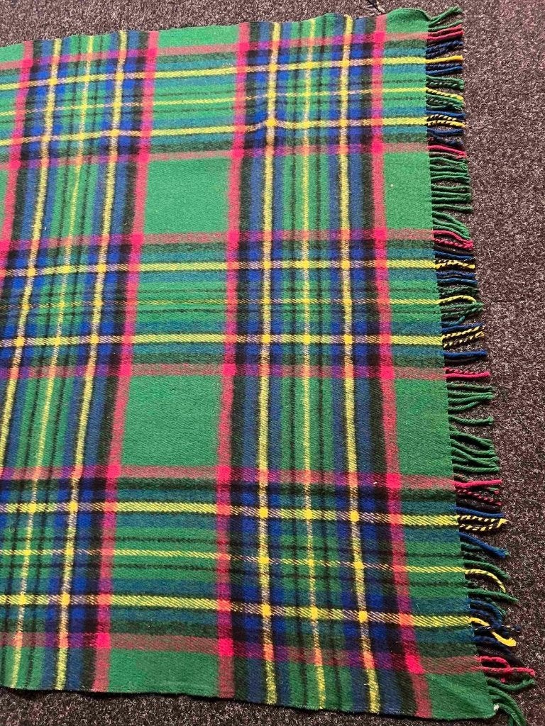 Vintage retro deken plaid, Djt@dejuistetoon.eu, Ophalen of Verzenden, Zo goed als nieuw, Mon Plaisir 19, Etten-Leur, Netherlands