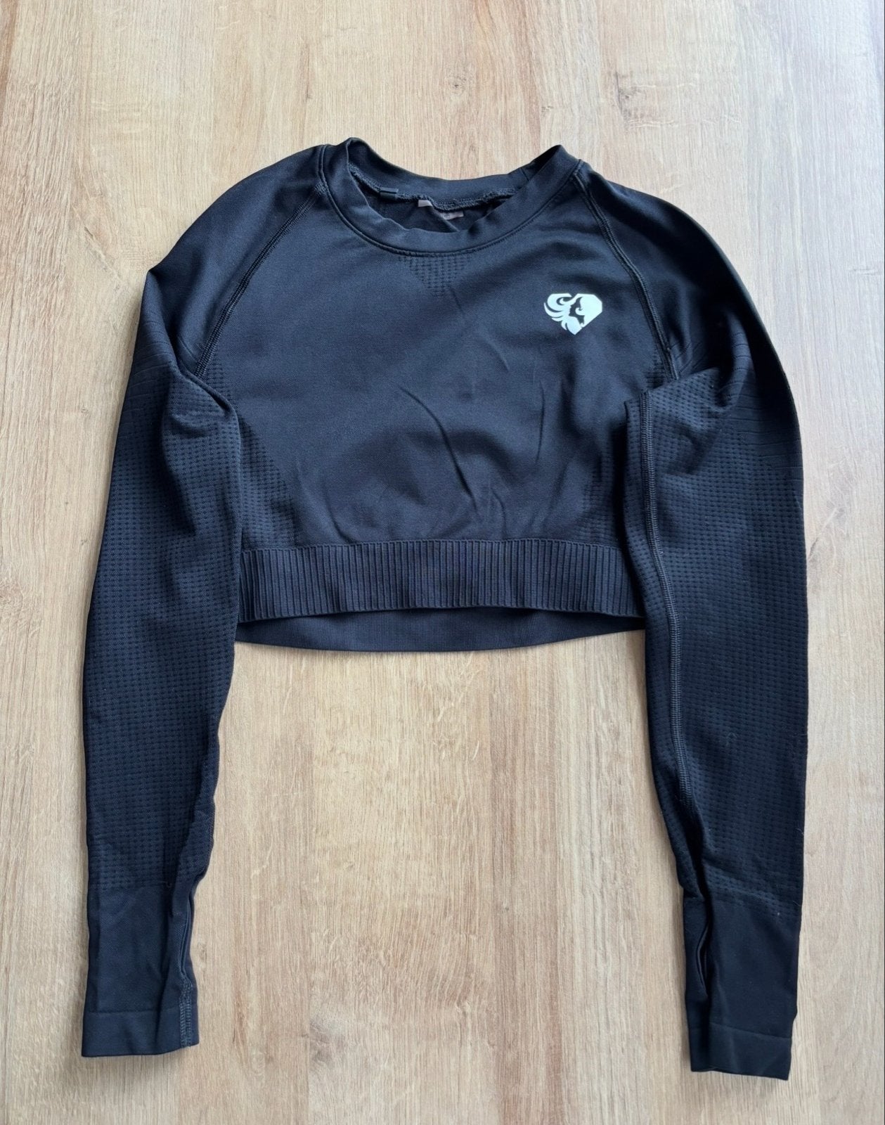 Women's Best Crop Top Zwart Maat S Nieuw, Verzenden, Zwart, Nieuw, Fitness of Aerobics
