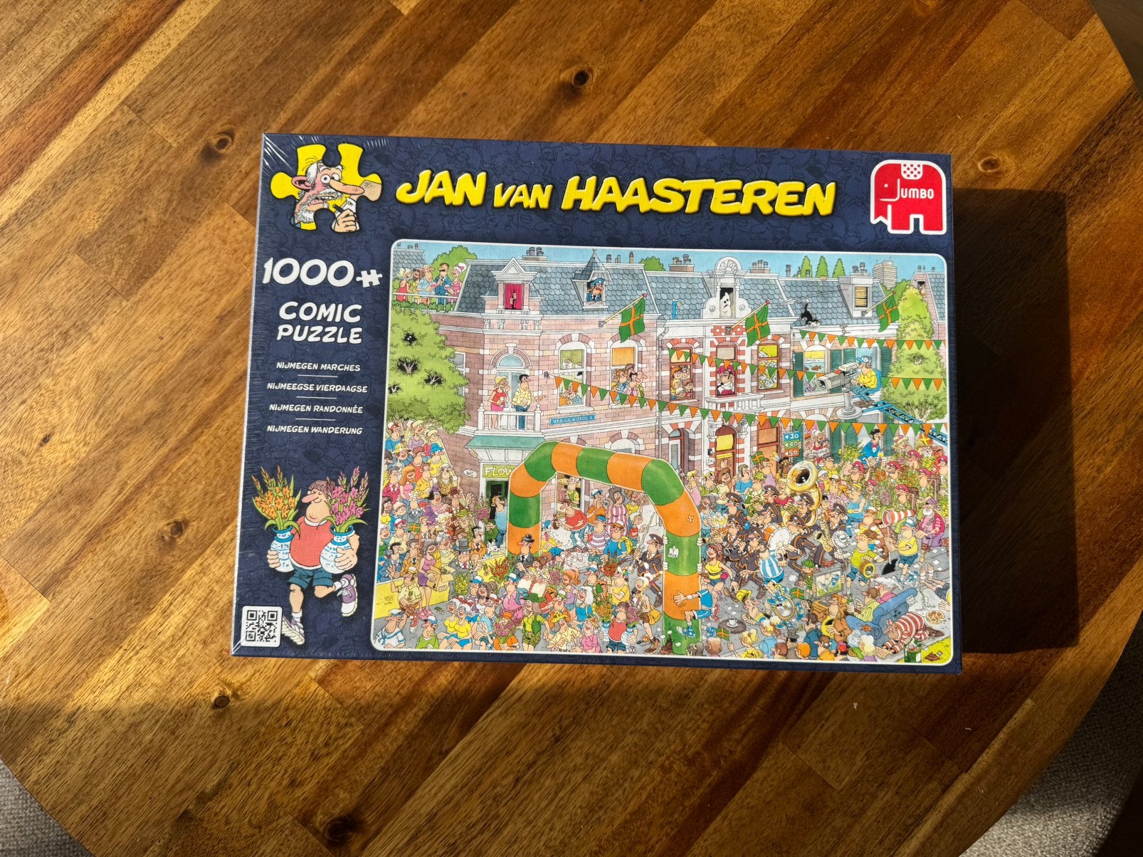 Jan van Haasteren Vierdaagse puzzel (NIEUW IN DE VERPAKKING), Ophalen, 500 t/m 1500 stukjes, Nieuw, Legpuzzel