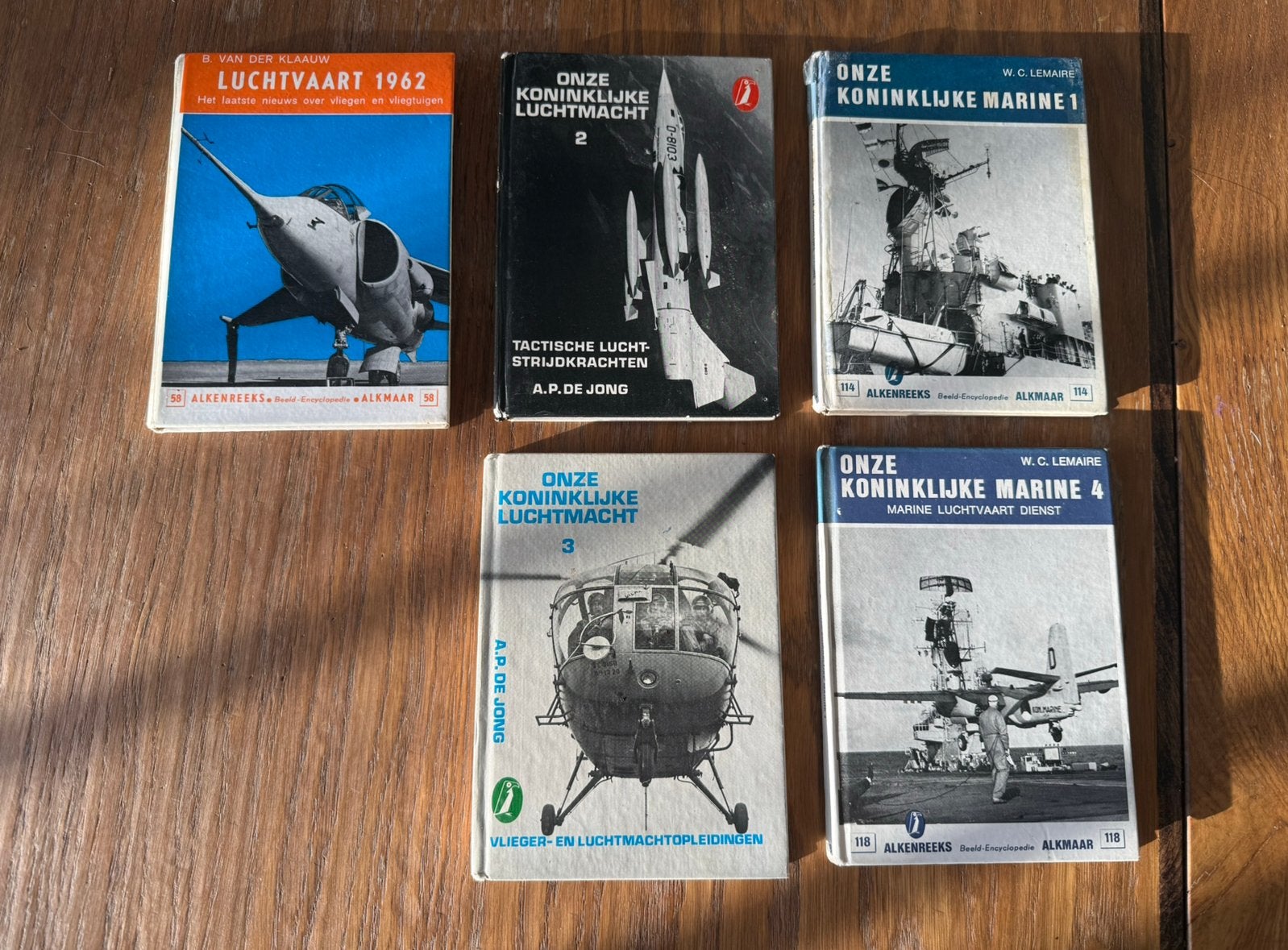 Alkenreeks Luchtmacht Marine MLD 1962 1969, Ophalen of Verzenden, Gebruikt, Boek of Tijdschrift