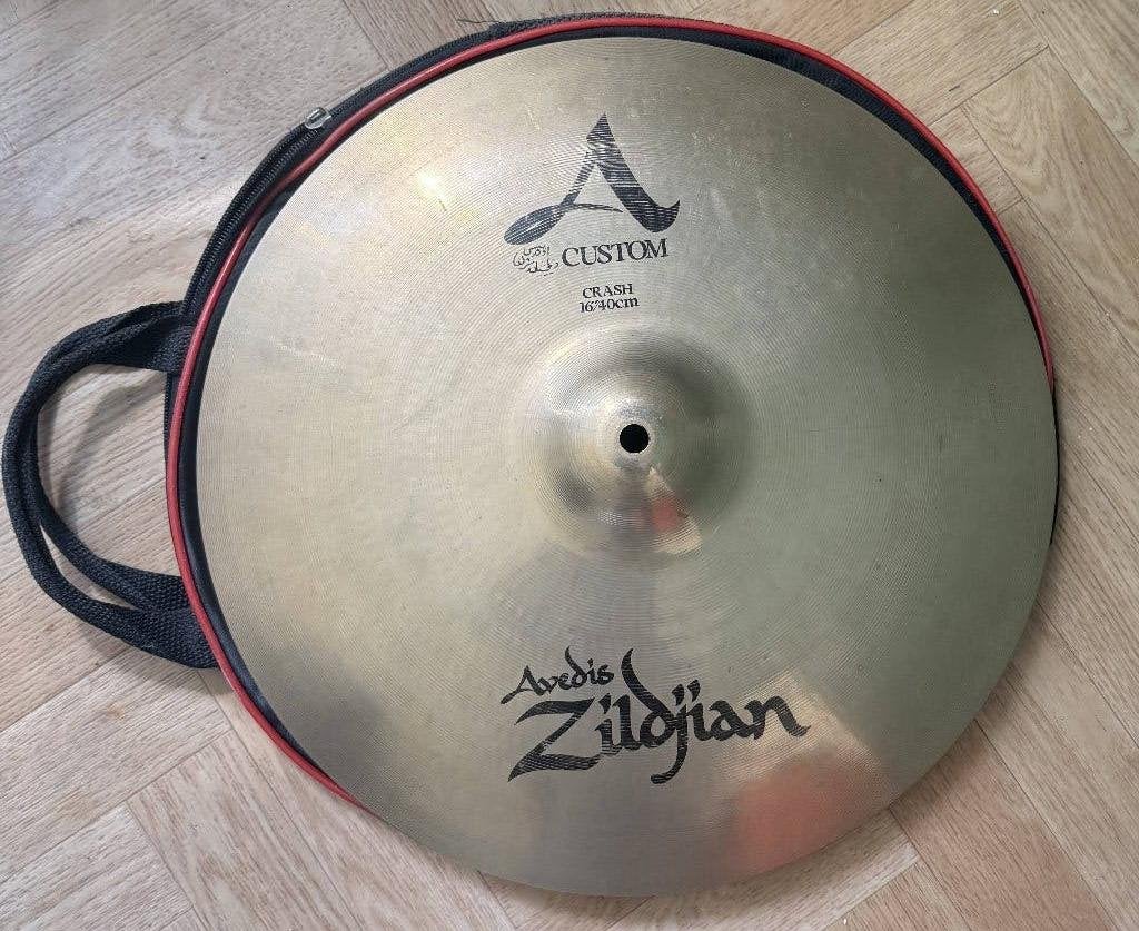 zildjian avedis A custom crash 16'', Ophalen, Gebruikt, Drums of Percussie