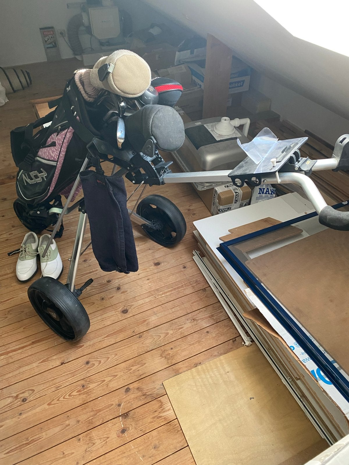 Foto 5 van Complete Golfset met Golftas, Trolley en Schoenen