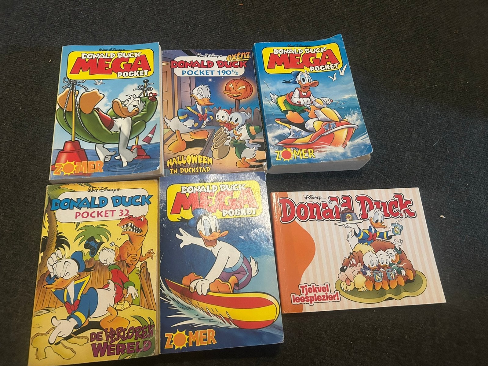 Donald Duck pockets 6 stuks, Meerdere comics, Ophalen of Verzenden, Zo goed als nieuw, Europa