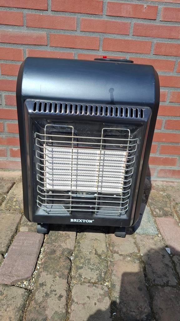 Brixton Gaskachel - Draagbaar en Efficiënt, Huis en Inrichting, Kachels, Gebruikt, Gas, Ophalen of Verzenden, Vrijstaand