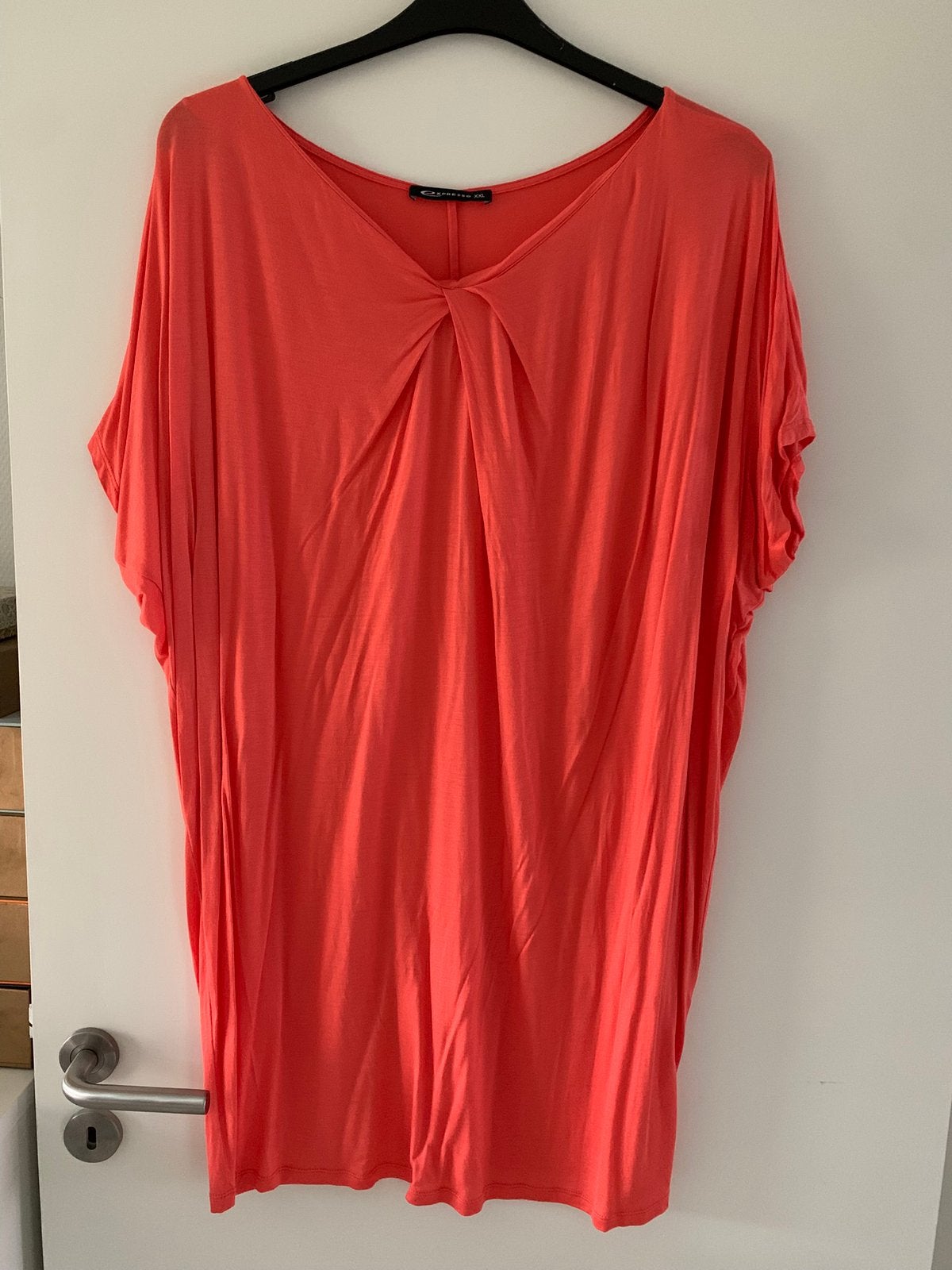 Koraal rood zomer strand jurkje Expresso 44 XXL, Maat 42/44 (L), Ophalen of Verzenden, Zo goed als nieuw, Boven de knie