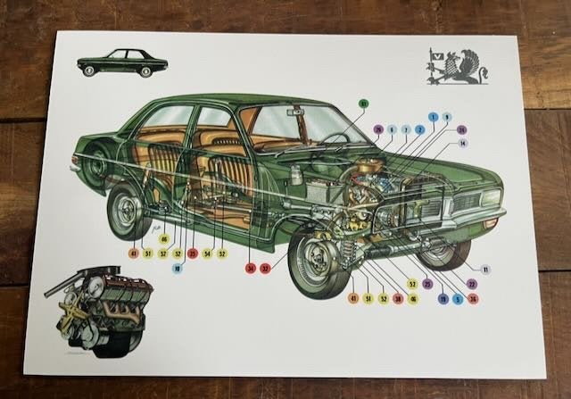 Vauxhall  decoratie Atist impression, Ophalen of Verzenden, Zo goed als nieuw, Auto's
