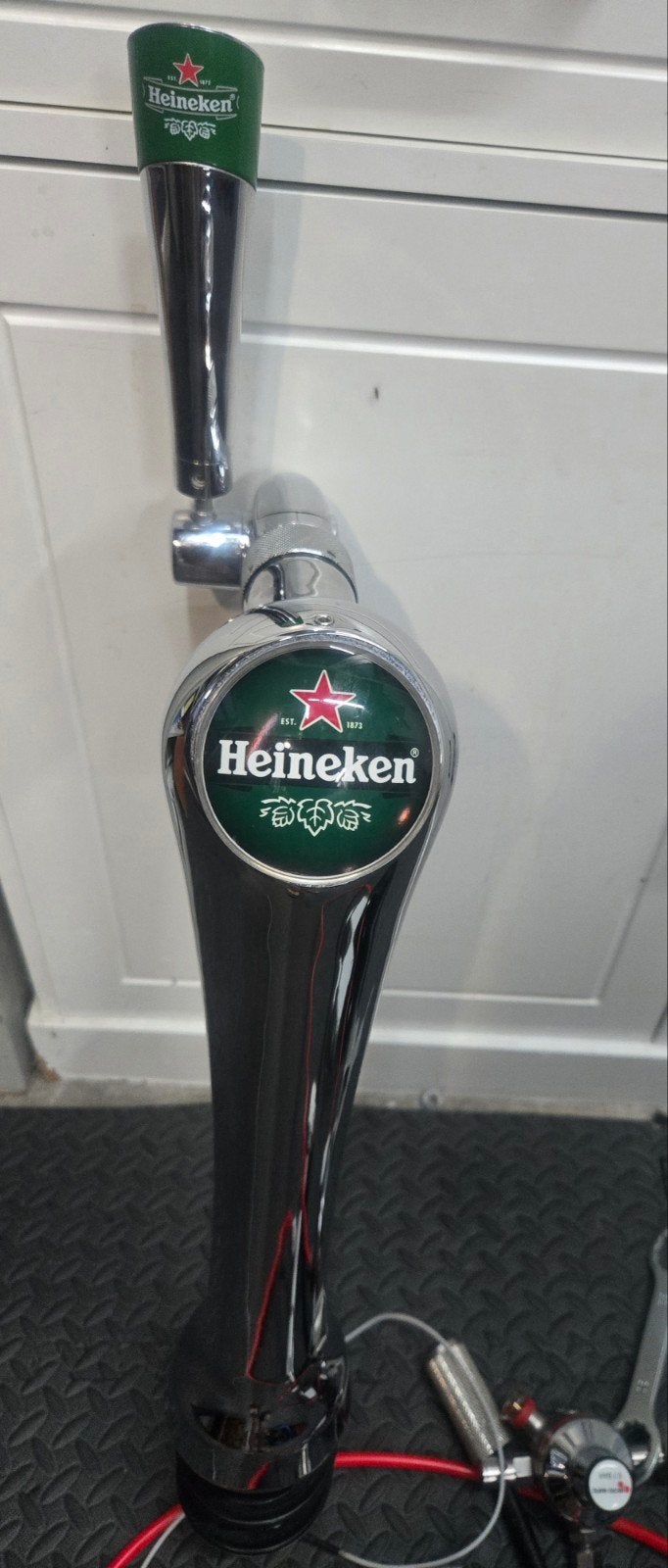 Heineken David Tap Set - Complete Nieuwstaat met Upgrade, Ophalen of Verzenden, Zo goed als nieuw