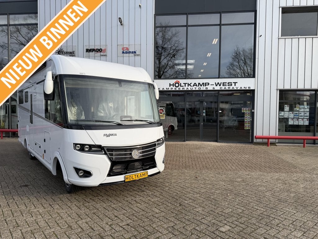 Frankia Platin Plus incl. E&P level,300Ah Lit, Vloeistofverwarming, Bedrijf, Diesel, Rondzit