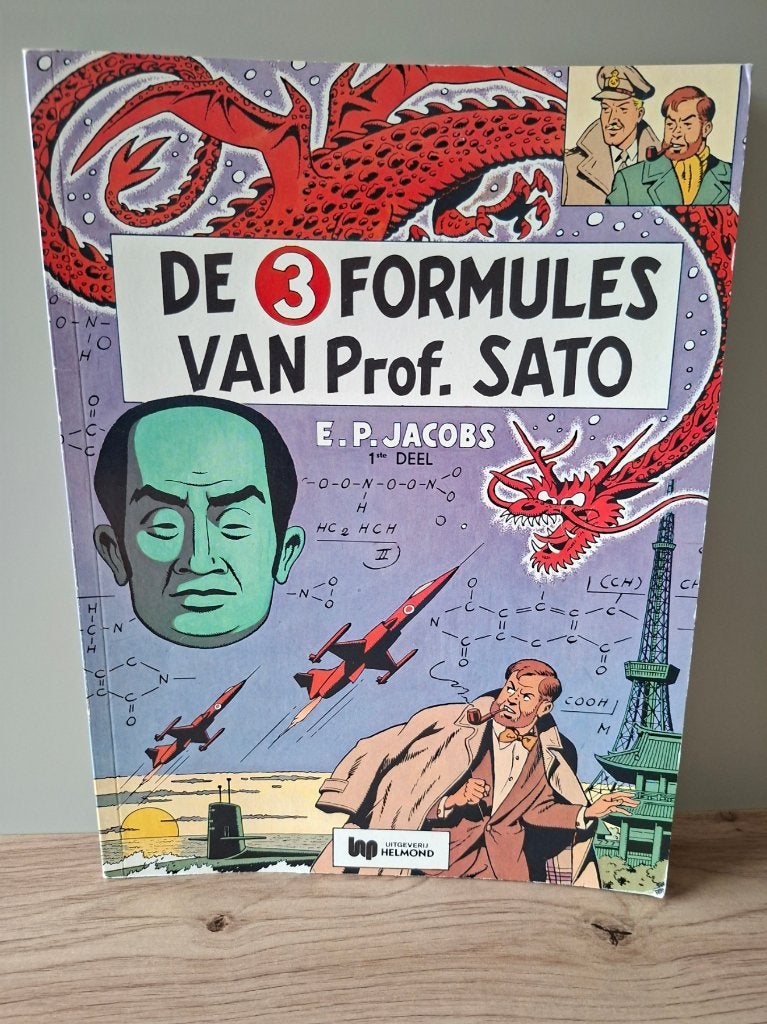 Blake en Mortimer diverse albums (7), Gelezen, Edgar P. Jacobs, Ophalen of Verzenden, Meerdere stripboeken