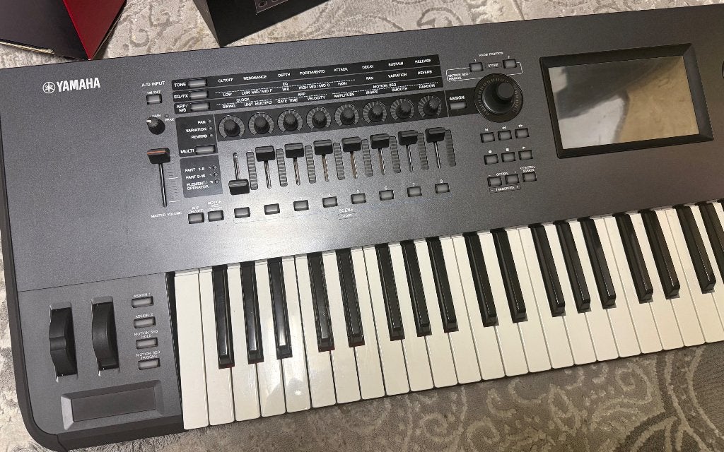 Yamaha genos 1, Muziek en Instrumenten, Keyboards, Ophalen, Gebruikt, Yamaha, Midi-aansluiting