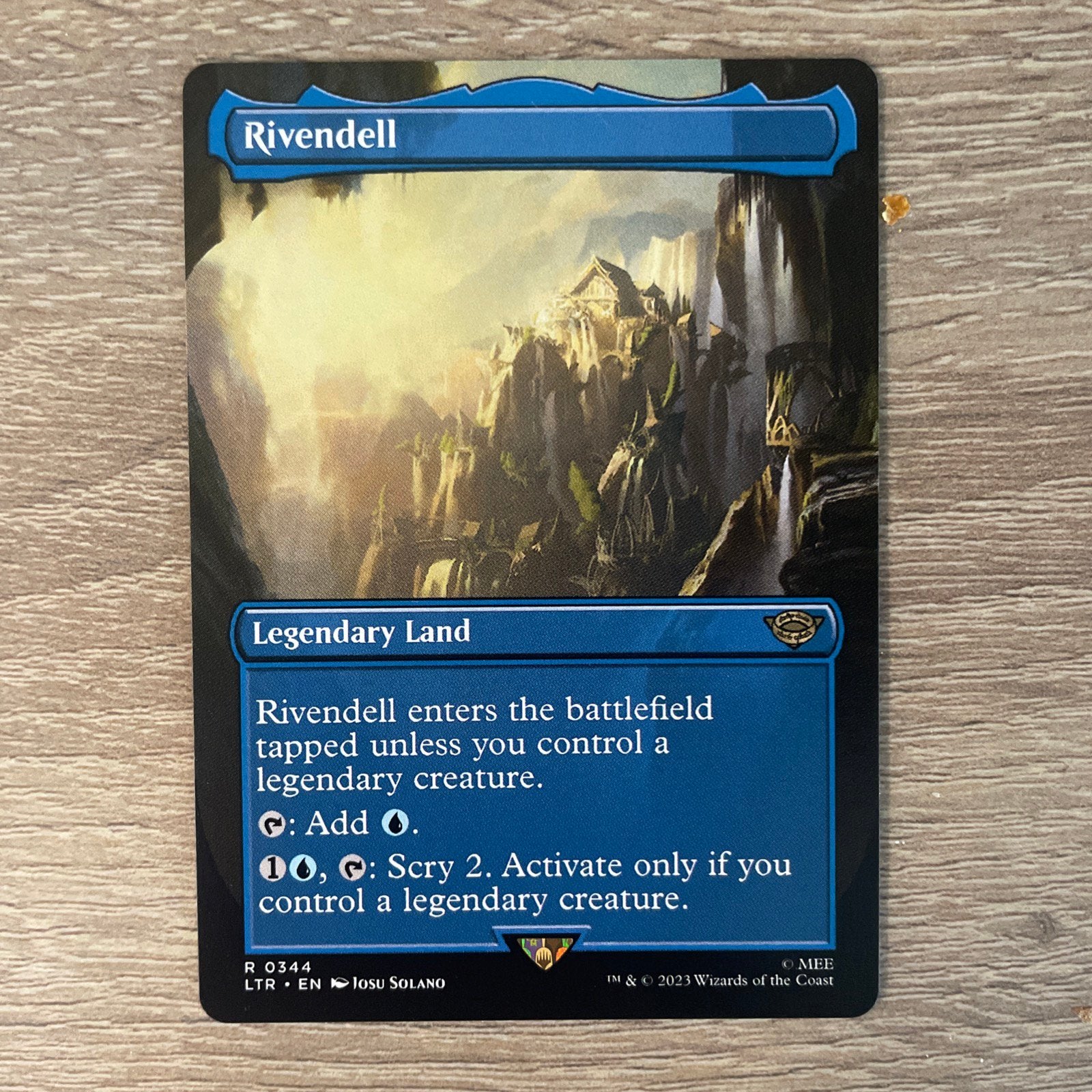 Rivendell 0344 LotR tales of middle earth MTG, Ophalen of Verzenden, Zo goed als nieuw