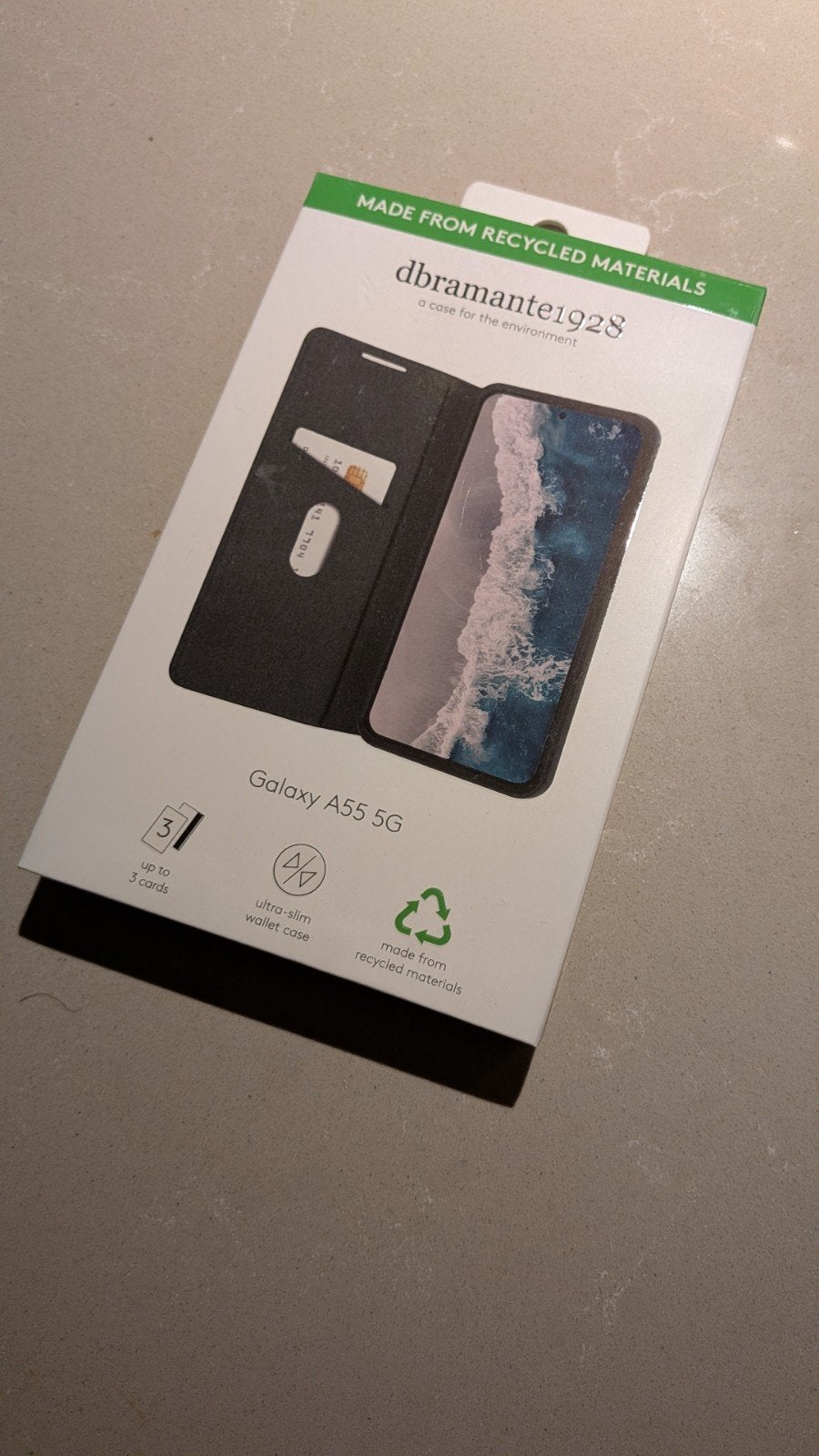 Hoesje voor Samsung Galaxy A55 (bookcase), Ophalen of Verzenden, Nieuw, Overige modellen, Flipcase