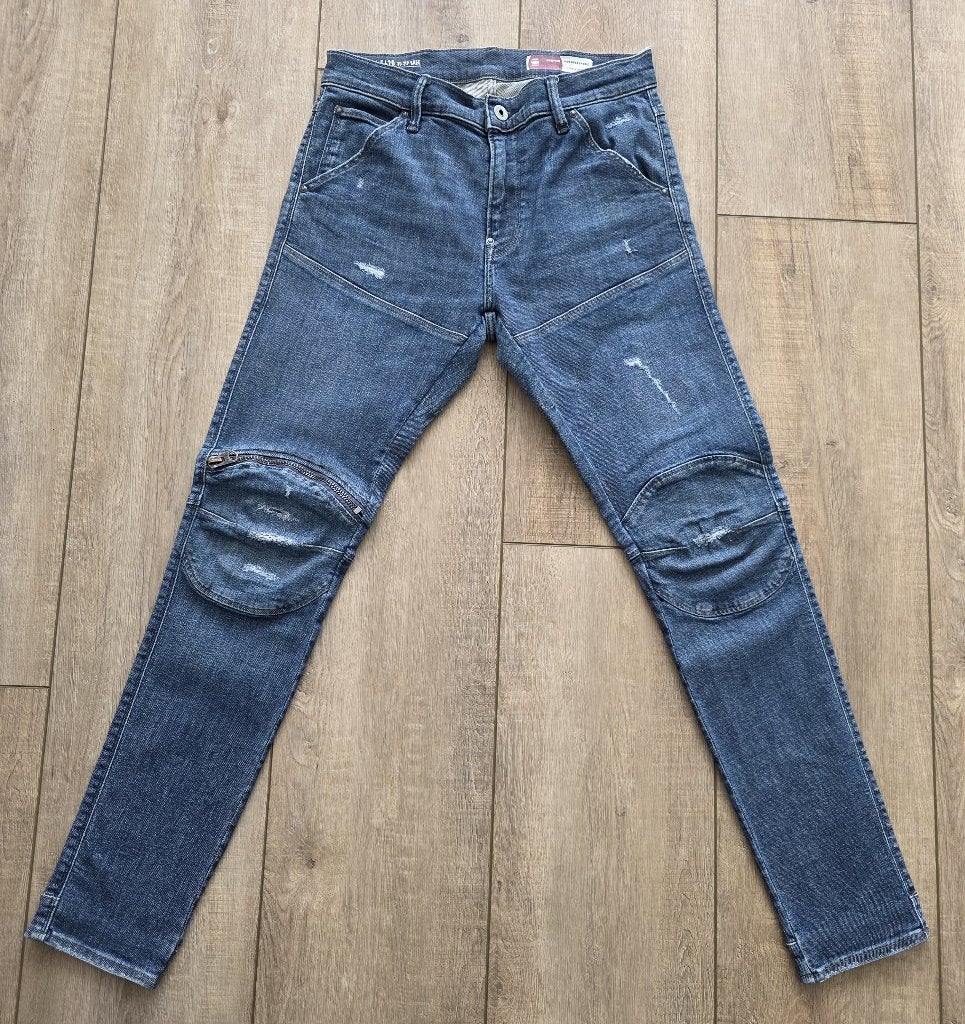 G-Star 5620 Elwood 3D Zip Knee W31 L32, Kleding | Heren, Blauw, Overige jeansmaten, Nieuw, Ophalen of Verzenden
