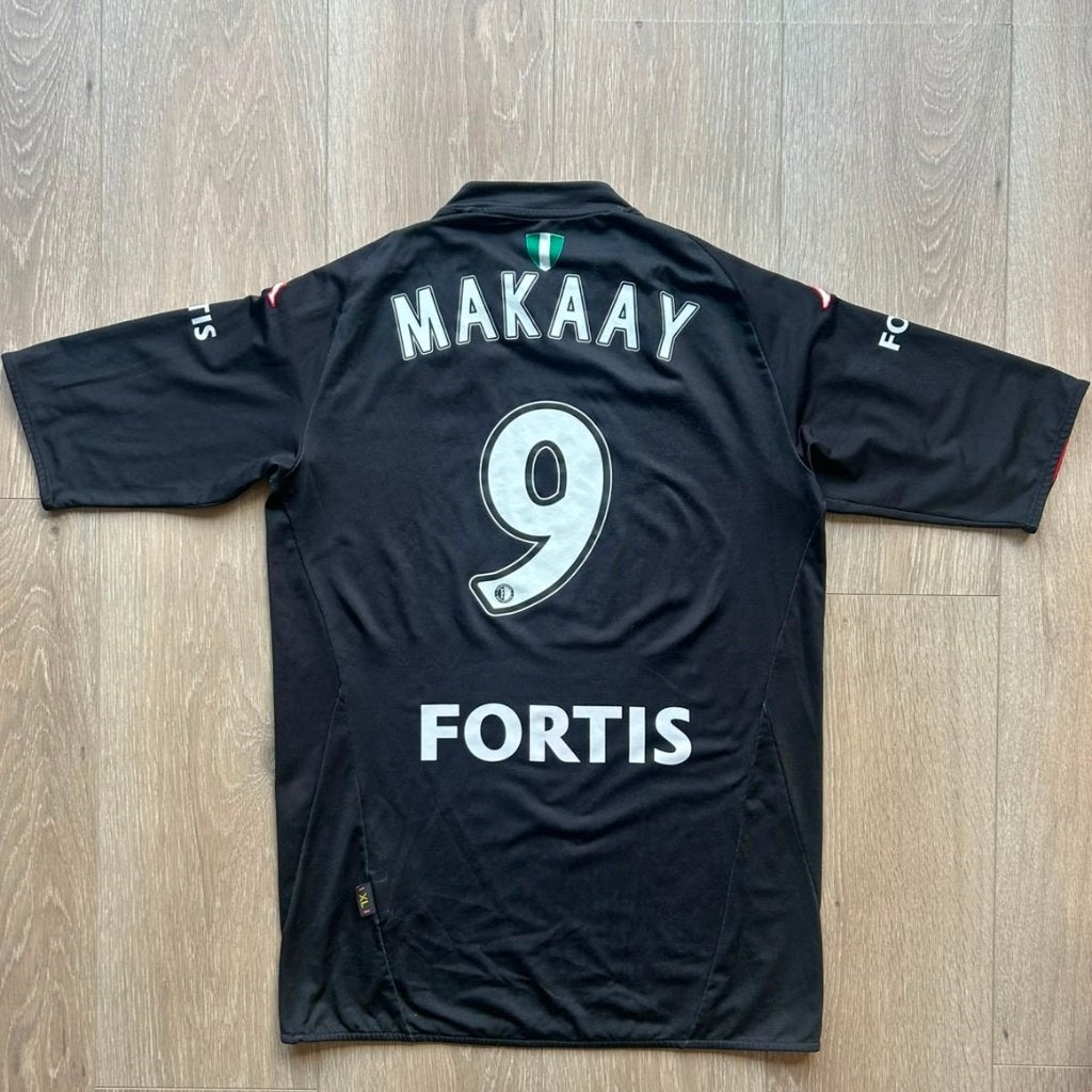 Feyenoord Kappa uitshirt 2007/2008 - Roy Makaay - Maat XL, Ophalen of Verzenden, Zo goed als nieuw, Feyenoord, Shirt