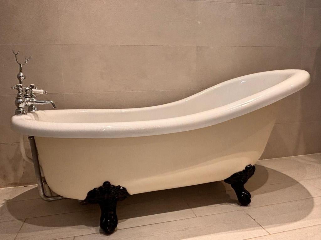 Klassiek vrijstand bad, Ophalen