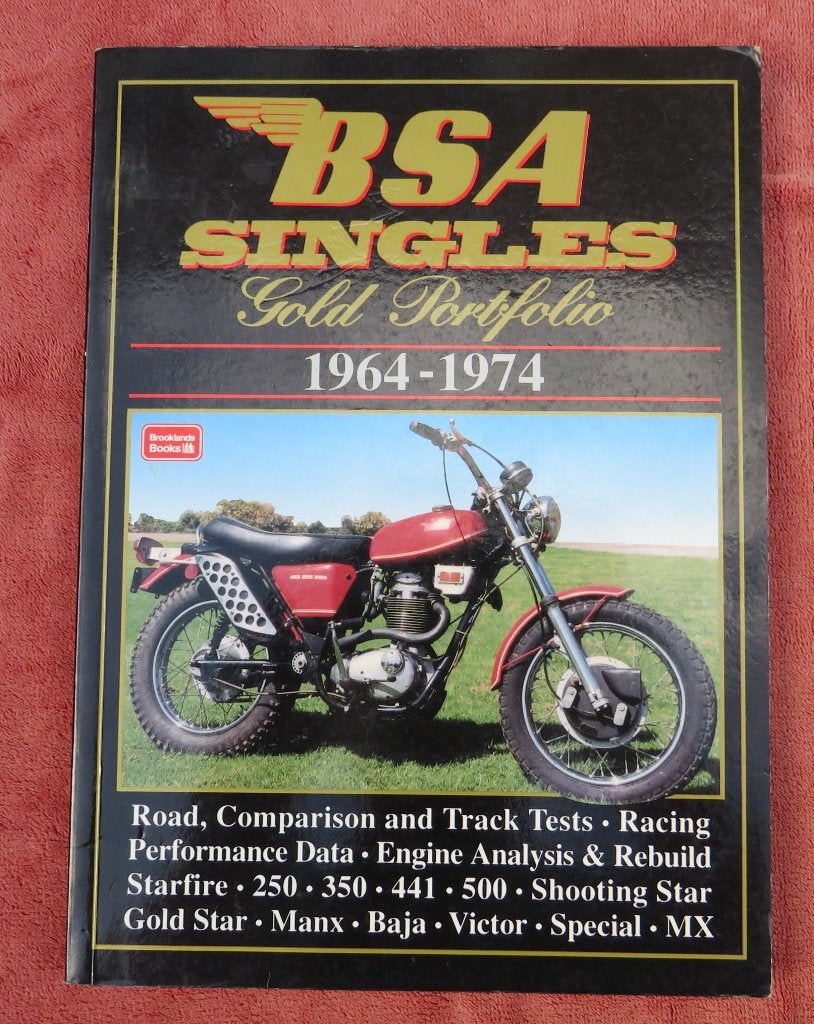 BSA Singles Gold portfolio 1964 - 1974, Ophalen of Verzenden, Zo goed als nieuw, Merk of Model