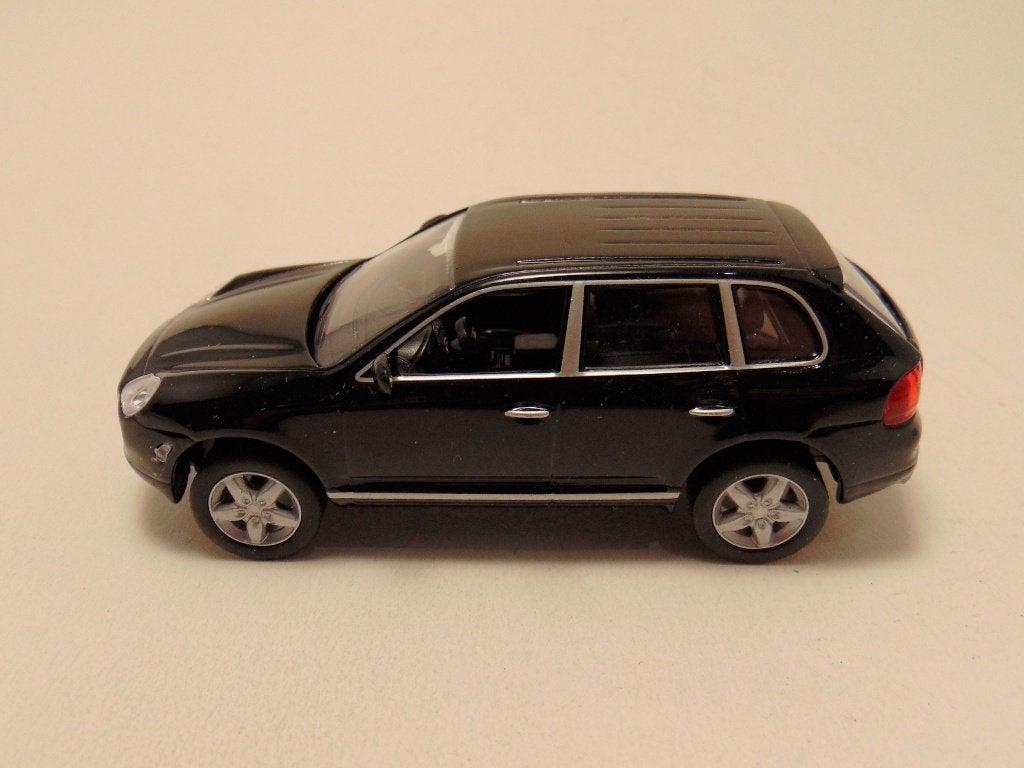 Porsche Cayenne Turbo 2002 1:43 Dea zwart, Hobby en Vrije tijd, Modelauto's | 1:43, Ophalen of Verzenden, Zo goed als nieuw, Auto