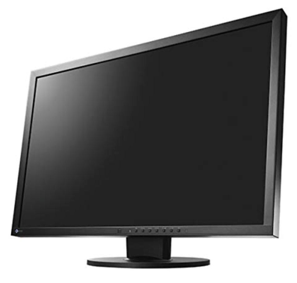 EIZO FlexScan EV2436W 24 inch, Computers en Software, Ophalen, Gebruikt, IPS, In hoogte verstelbaar