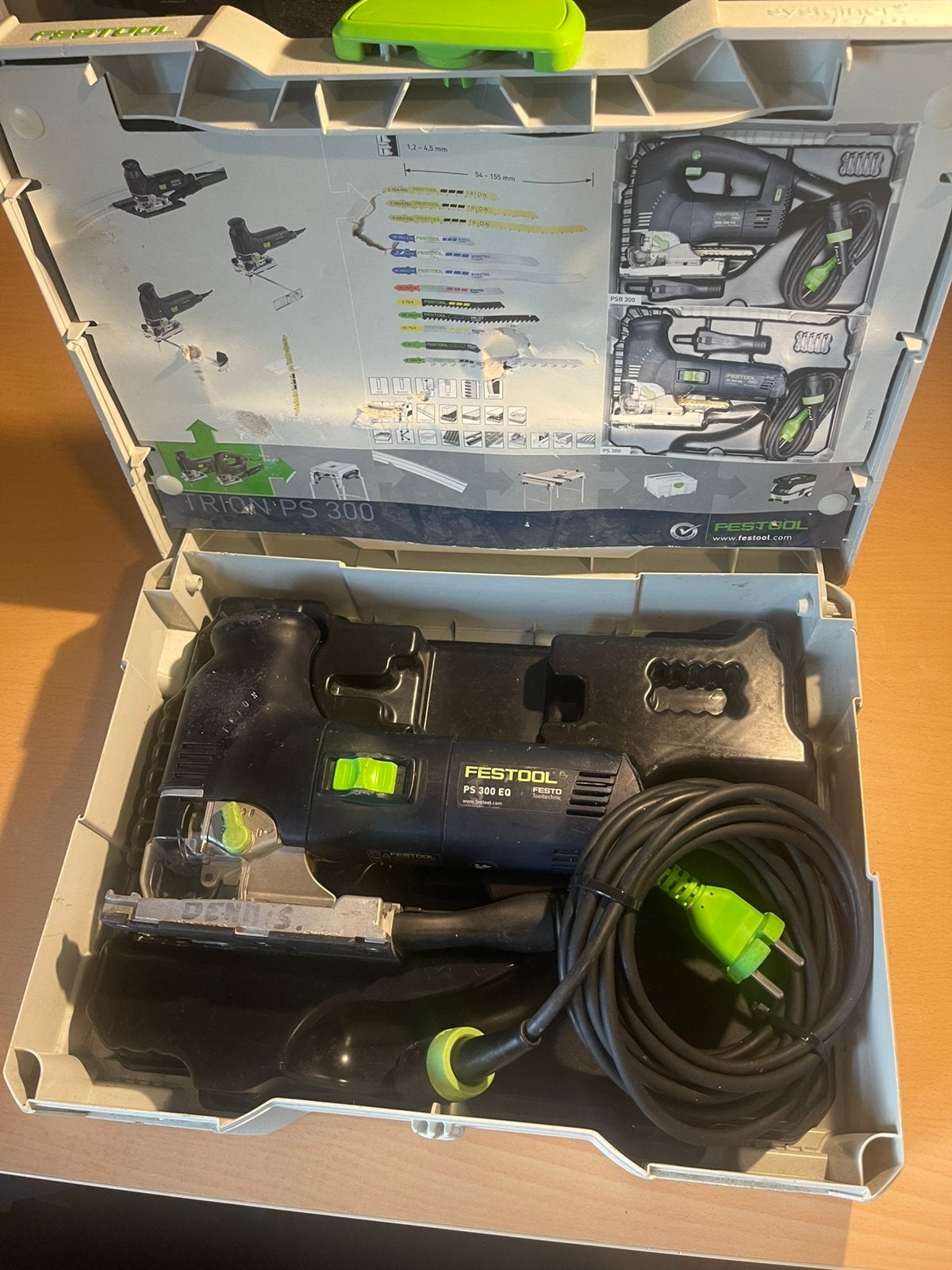 ⭐️ Festool PS 300 EQ- plus triom zaagmachines ⭐️, Ophalen of Verzenden, Zo goed als nieuw, Minder dan 600 watt, Decoupeerzaag