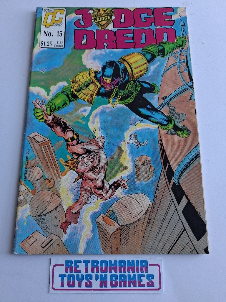 strip quality comics - judge dredd deel 15, Boeken, Eén comic, Verzenden, Zo goed als nieuw, Amerika