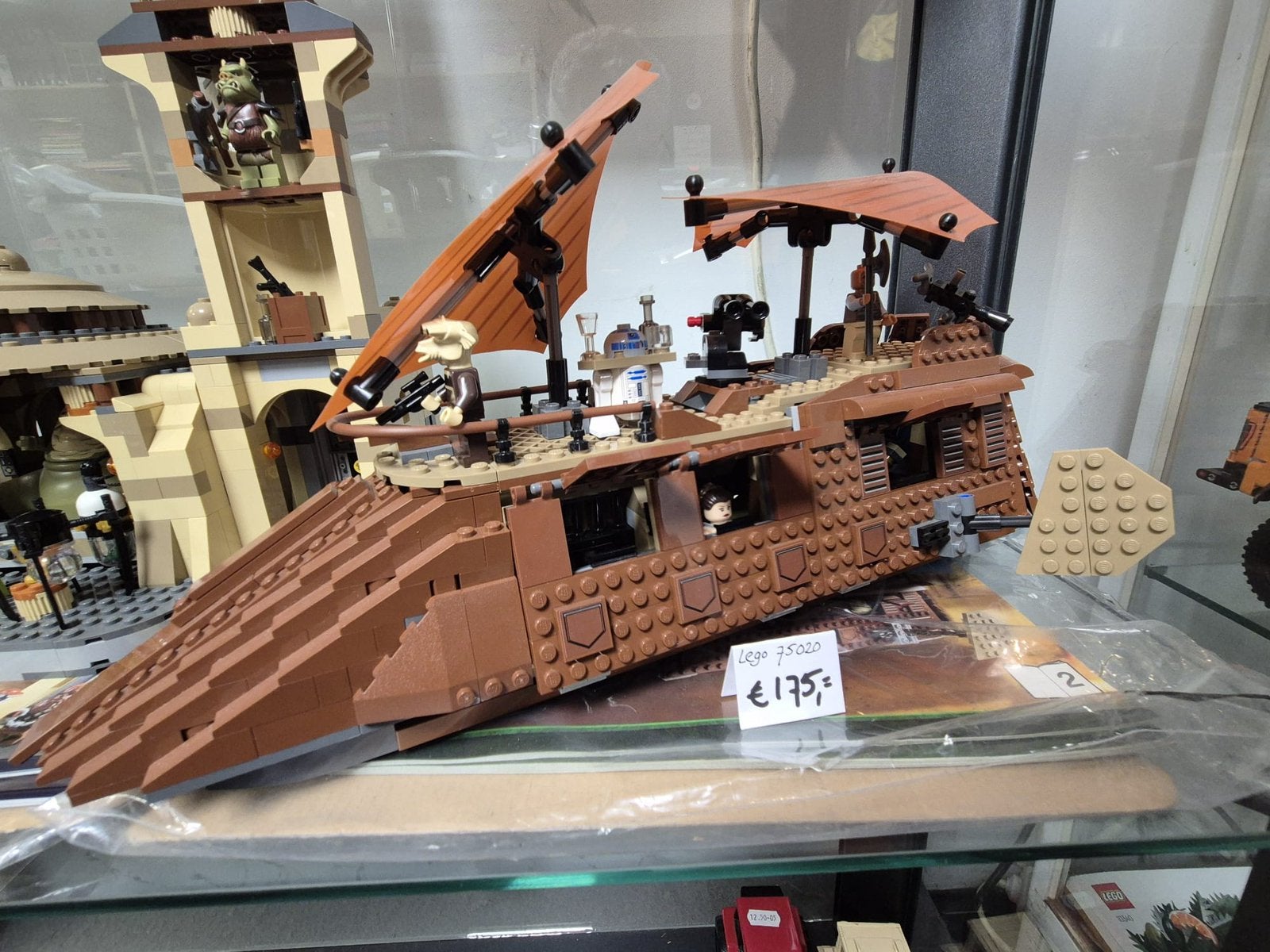 Lego Star Wars 75020 - Jabba’s Sail Barge compleet, Inclusief instructies, Star Wars, Lego, Ophalen of Verzenden