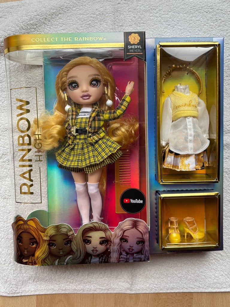 Rainbow high Sheryl Meyer, Verzamelen, Poppen, Ophalen of Verzenden, Nieuw, Pop