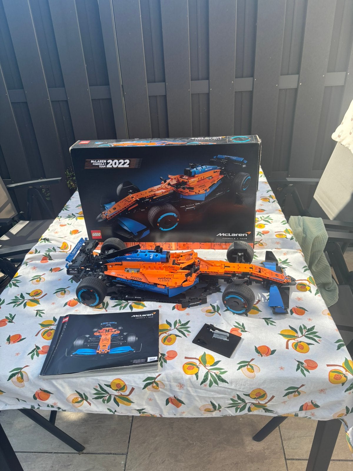 Mclaren lego auto f1 2022, Ophalen, Lego, Zo goed als nieuw, Inclusief doos