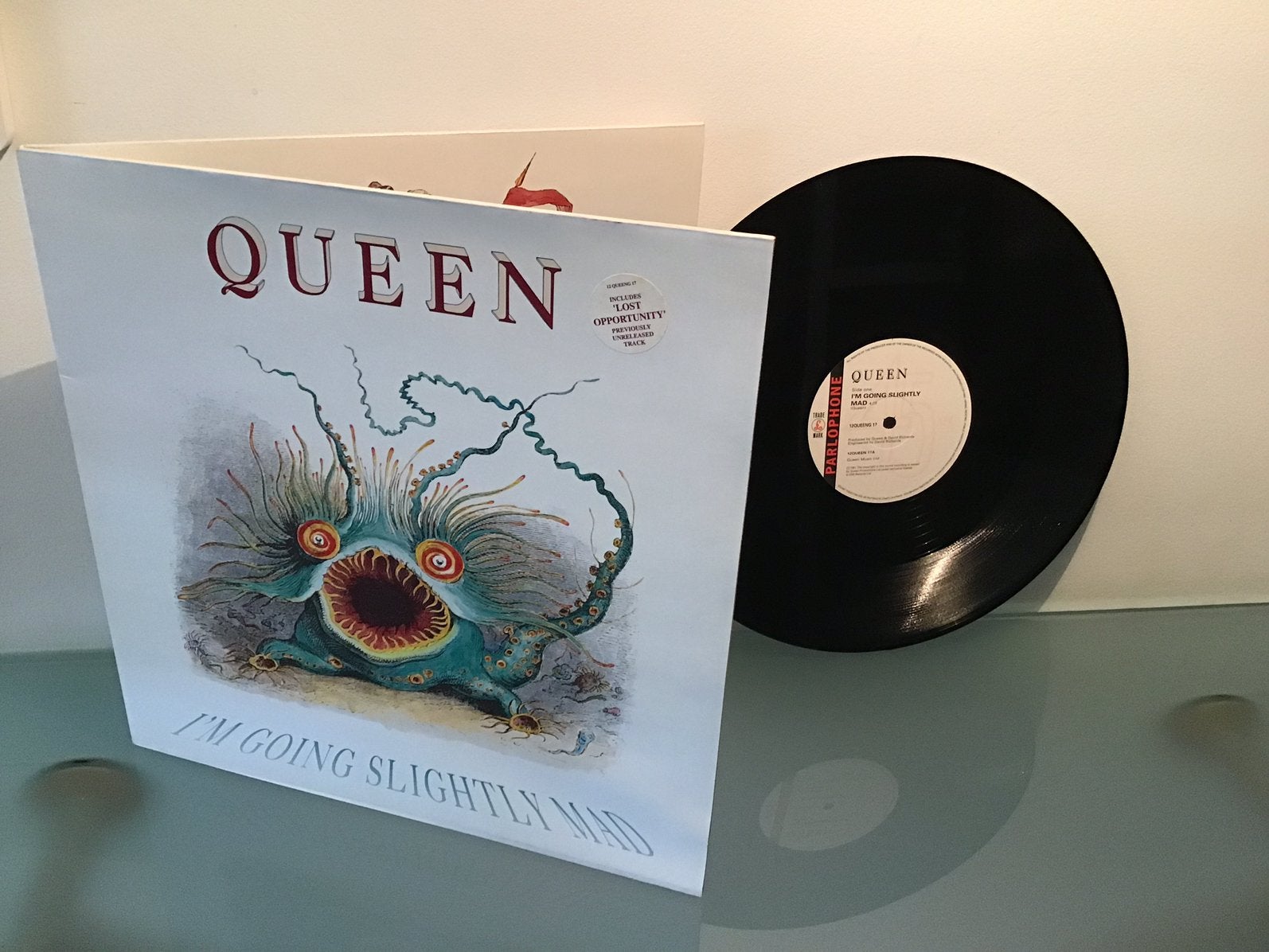 Queen ‎– I'm Going Slightly Mad 12” Maxi-Singel  UK 1991, Cd's en Dvd's, Ophalen of Verzenden, Zo goed als nieuw, Limited edition