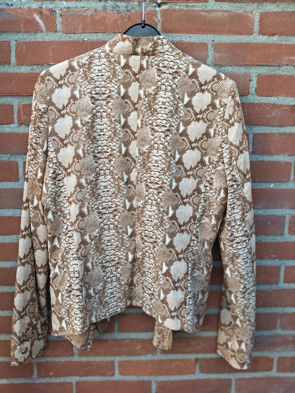 Supertrash jasje met slangenprint, maat 40, Maat 38/40 (M), Nieuw, Ophalen of Verzenden, Bruin