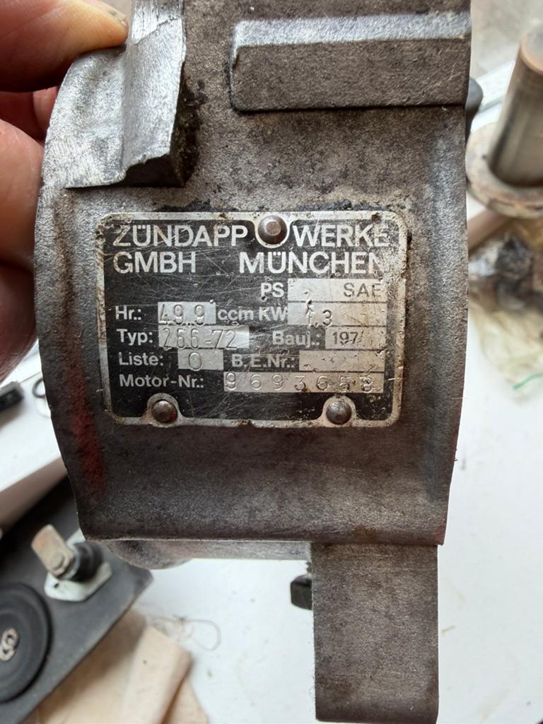 Diverse Zundapp onderdelen., Ophalen, Gebruikt, Blok