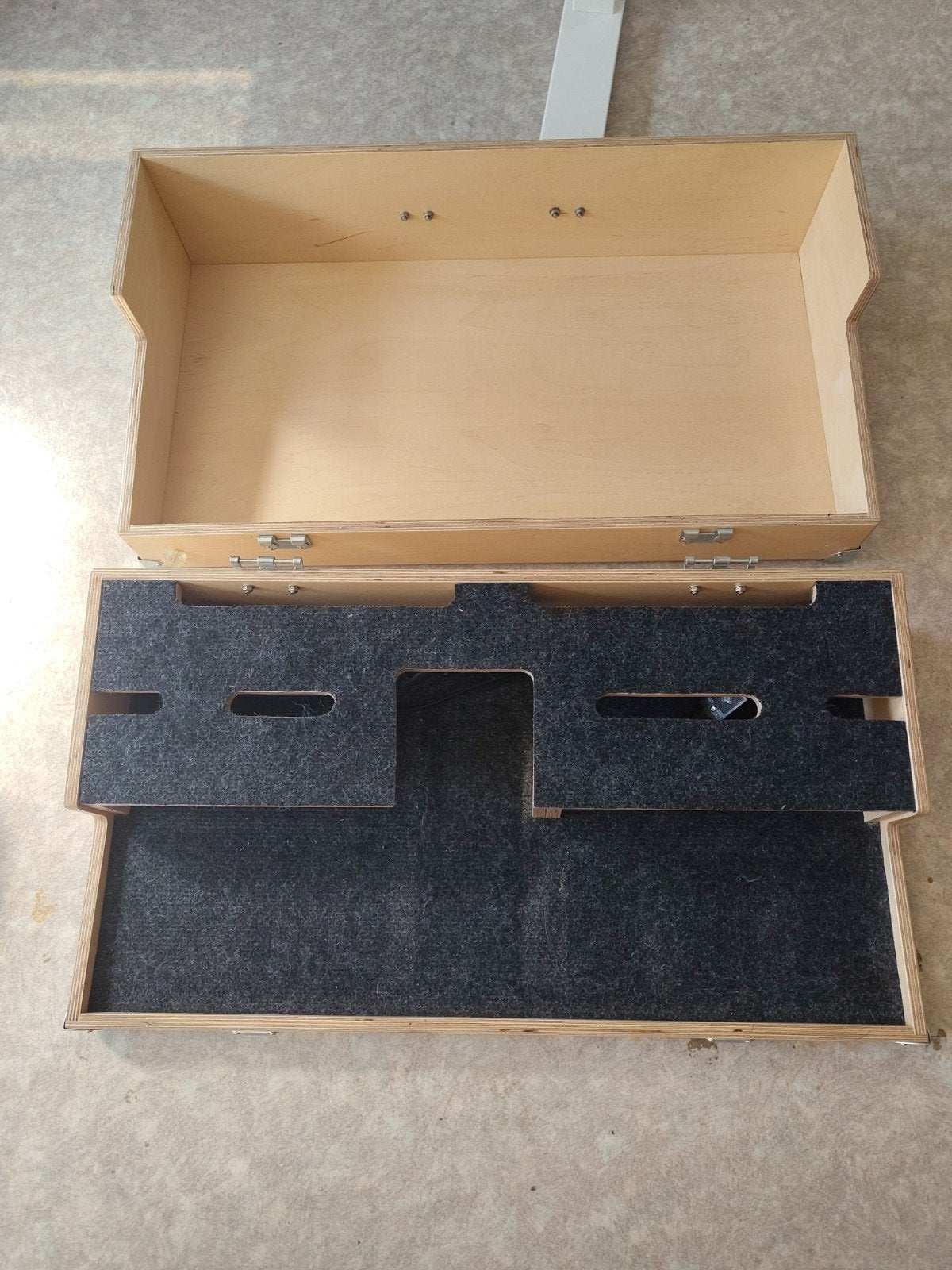 Pedalboard en case voor gitaar effecten, Ophalen